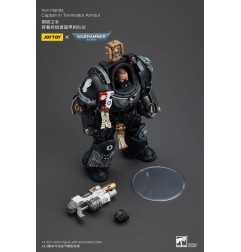 Warhammer 40k - Figurine 1/18 Iron Hands Captain in Terminator Armour 14 cm
