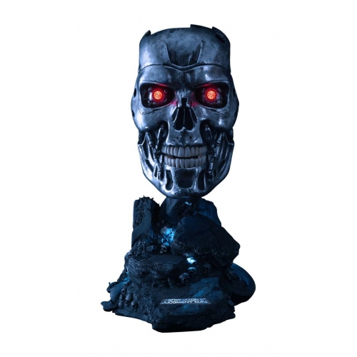 Terminator 2 : Le Jugement dernier - Réplique 1/1 masque de T-800 Endoskeleton 46 cm