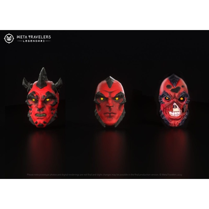 Legendari - Accessoires Nibiru Villains Head Pack