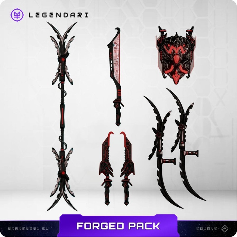Legendari - Accessoires Forged Weapons Pack