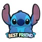 Lilo & Stitch - Aimant Soft Touch Best Friend Lilo & Stitch - Aimant Soft Touch Best Friend