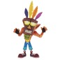 Crash Bandicoot - Figurine Ultra Deluxe Crash avec masque Aku Aku 14 cm