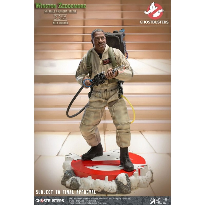 S.O.S Fantômes - Ghostbusters statuette  1/8 Winston Zeddemore 22 cm