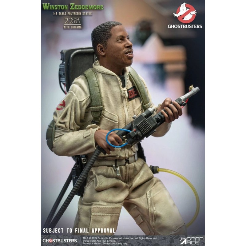 S.O.S. Fantômes Ghostbusters - Mattel - 12 Winston Zeddemore 30cm