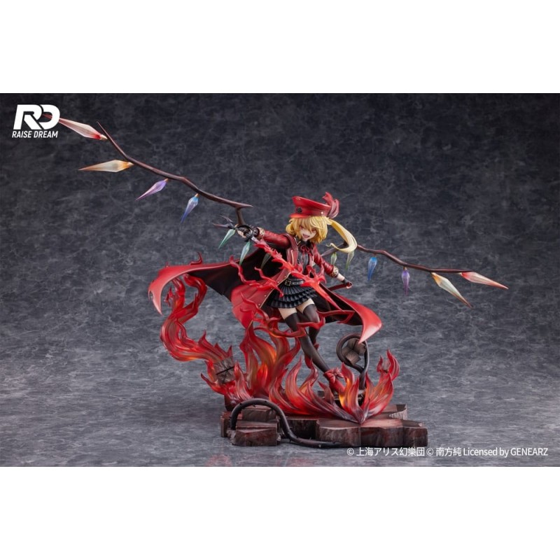 Touhou Project - Statuette 1/6 Flandre Scarlet Military Uniform Ver. 27 cm