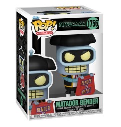 Futurama - Pop! Animation Vinyl figurine Bender (Matador) 9 cm
