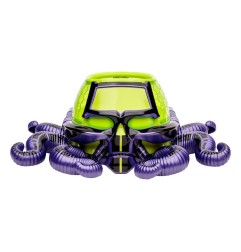 DC Comics - DC Direct figurine avec véhicule Super Powers Brainiac with Skull Ship (Gold Label) 12 cm