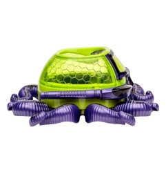 DC Comics - DC Direct figurine avec véhicule Super Powers Brainiac with Skull Ship (Gold Label) 12 cm