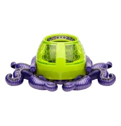 DC Comics - DC Direct figurine avec véhicule Super Powers Brainiac with Skull Ship (Gold Label) 12 cm