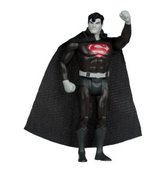 DC Direct - Pack de 3 Figurines Super Powers Batman, Superman & Wonder Woman Black & White Accent Edition Gold Label 13 cm