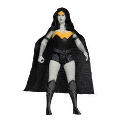 DC Direct - Pack de 3 Figurines Super Powers Batman, Superman & Wonder Woman Black & White Accent Edition Gold Label 13 cm