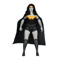 DC Direct - Pack de 3 Figurines Super Powers Batman, Superman & Wonder Woman Black & White Accent Edition Gold Label 13 cm