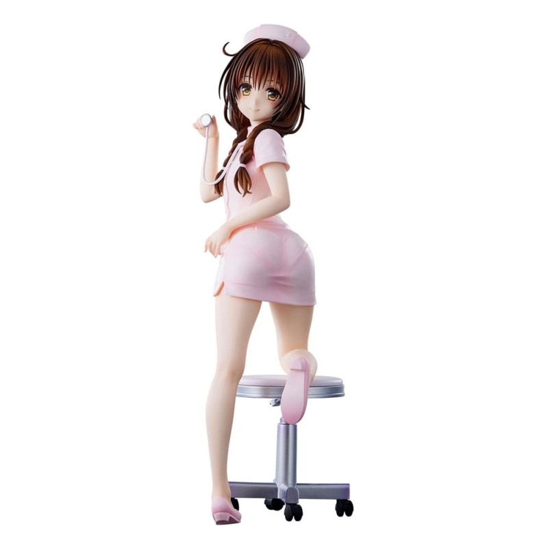 To Love-Ru - Darkness statuette PVC Mikan Yuki Nurse Cos 25 cm