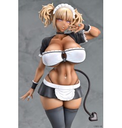 Original Character - Statuette 1/6 Black Gal Maid Succubus Cocoa 30 cm