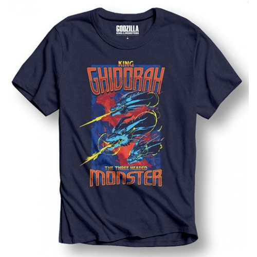 Godzilla - T-Shirt Godzilla King Ghidorah