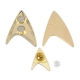 Star Trek Discovery - Set pin's & magnet Enterprise Science