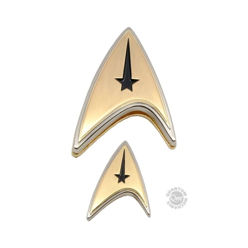 Star Trek Discovery - Set pin's & magnet Enterprise Command