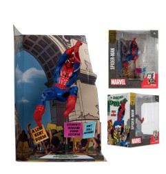 Marvel Collection - Statuette 1/10 Spider-Man & Scene Gold Label (The Amazing Spider-Man 68) 15 cm