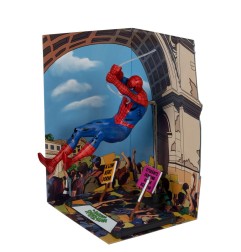 Marvel - Collection statuette PVC 1/10 Spider-Man & Scene Gold Label (The Amazing Spider-Man 68) 15 cm