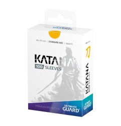 Ultimate Guard - 100 pochettes Katana Sleeves taille standard Jaune