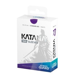 Ultimate Guard - Pack 100 pochettes Katana Sleeves taille standard Violet