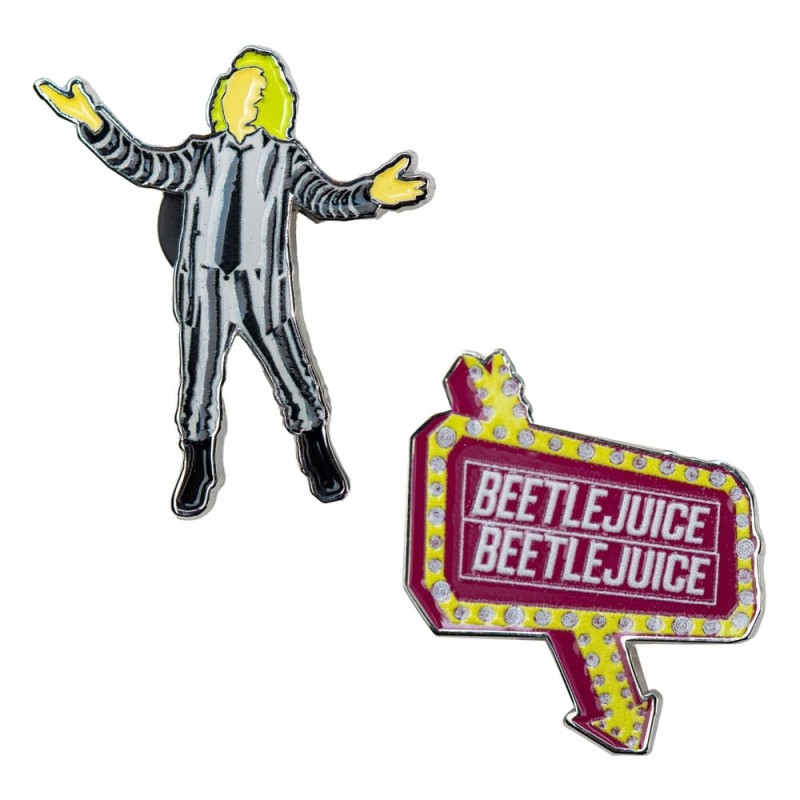 Beetlejuice - Pack 2 pin's
