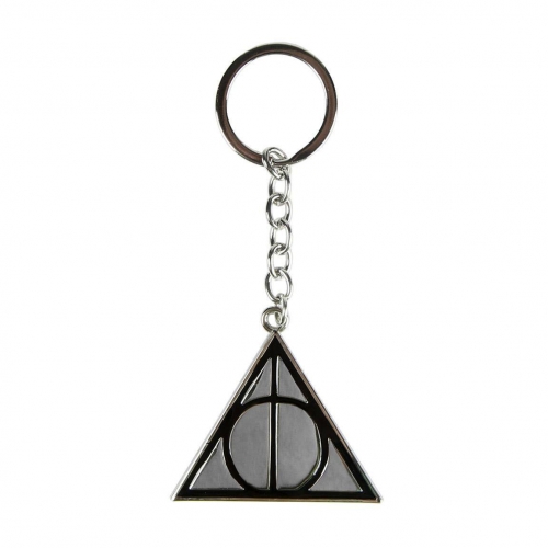 Harry Potter - Porte-clés métal Deathly Hallows