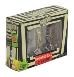 Beetlejuice - Pack 3 figurines Immigration Hall 1 10 cm