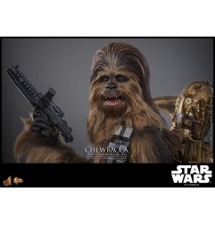 Star Wars - Episode V figurine Movie Masterpiece 1/6 Chewbacca with Disassembled C-3PO 36 cm
