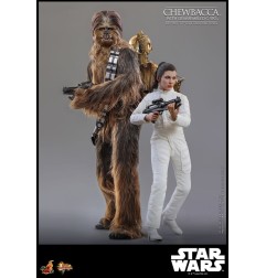 Star Wars - Episode V figurine Movie Masterpiece 1/6 Chewbacca with Disassembled C-3PO 36 cm