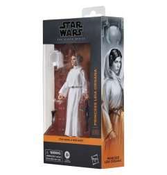 Star Wars Episode IV Black Series - Figurine Princess Leia Organa 15 cm