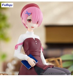 Re:Zero - Starting Life in Another World statuette PVC Noodle Stopper Ram Book Girl Ver. 14 cm