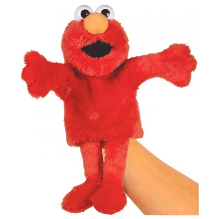 1, Rue Sésame - 1 rue Sésame marionnette Elmo 35 cm