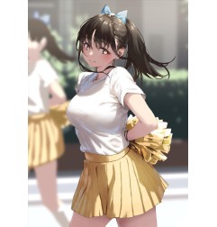 Original Illustration - Statuette PVC 1/6 Cheerleader Aya Illustration by Jonsun Limited Edition 28 cm