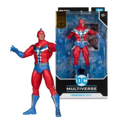 DC Comics - DC Multiverse figurine Commander Steel (JSA) (Gold Label) 18 cm