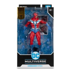 DC Comics - DC Multiverse figurine Commander Steel (JSA) (Gold Label) 18 cm