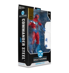 DC Comics - DC Multiverse figurine Commander Steel (JSA) (Gold Label) 18 cm