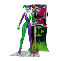 DC Comics - DC Multiverse figurine Harley Quinn (DC Classic) Jokerized (Gold Label) 18 cm