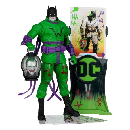 DC Comics - DC Multiverse figurine Batman (Batman: Last Knight on Earth) Jokerized (Gold Label) 18 cm