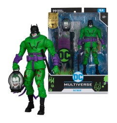 DC Comics - DC Multiverse figurine Batman (Batman: Last Knight on Earth) Jokerized (Gold Label) 18 cm