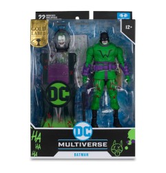 DC Comics - DC Multiverse figurine Batman (Batman: Last Knight on Earth) Jokerized (Gold Label) 18 cm