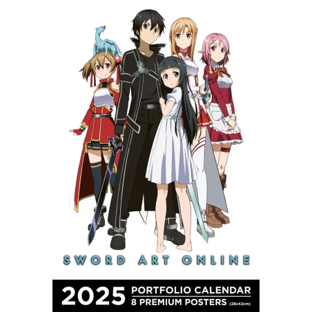 Fullmetal Alchemist - Sword Art Online Portfolio calendrier 2025 *ANGLAIS*