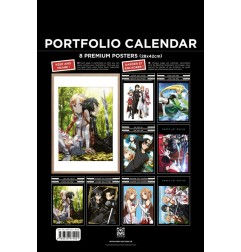 Fullmetal Alchemist - Sword Art Online Portfolio calendrier 2025 *ANGLAIS*