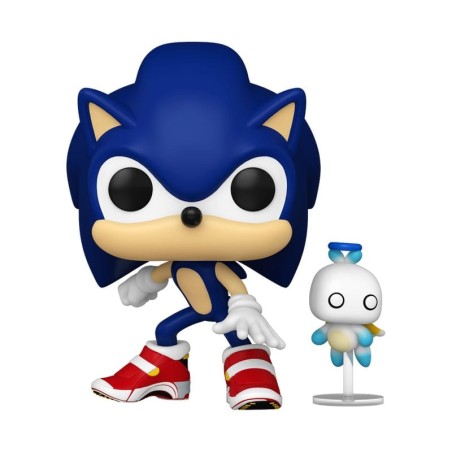 Sonic The Hedgehog - POP & Buddy! Vinyl figurine Sonic w/ HChao 9 cm