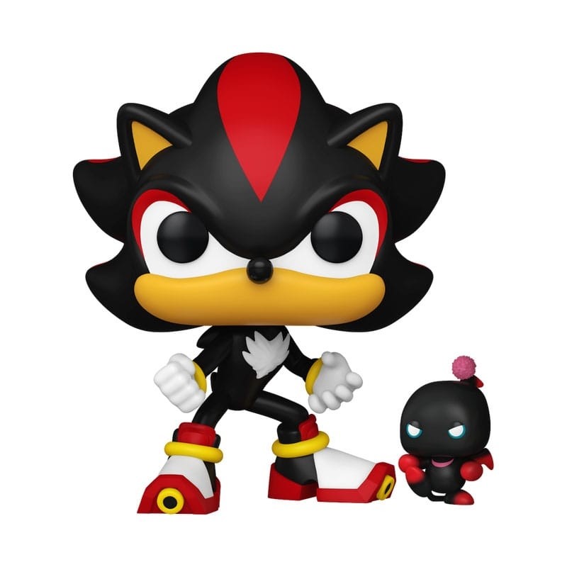 Sonic The Hedgehog - POP & Buddy! Vinyl figurine Shadow w/DChao 9 cm