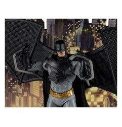 DC Multiverse - Figurine Batman with Bat-Glider (The Thirteenth Hour) (Gold Label) 18 cm