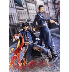 Fullmetal Alchemist : Brotherhood - Statuette Roy Mustang & Maes Hughes Kizuna 27 cm