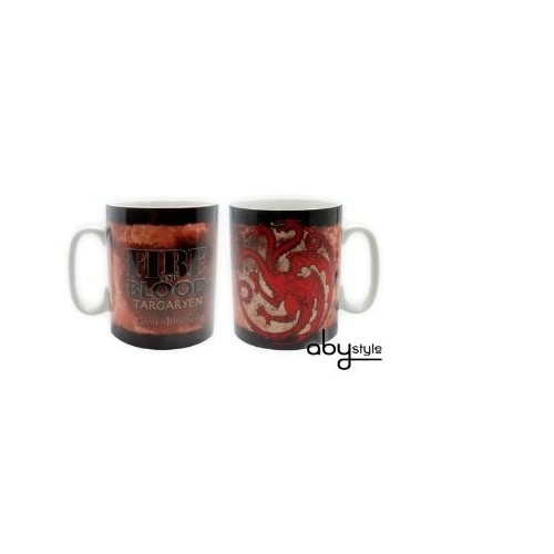 GAME OF THRONES - Mug - 460 ml - Targaryen - porcl. avec boîte