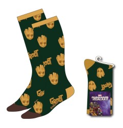 Marvel - Guardians of the Galaxy chaussettes Groot's Face 38-45