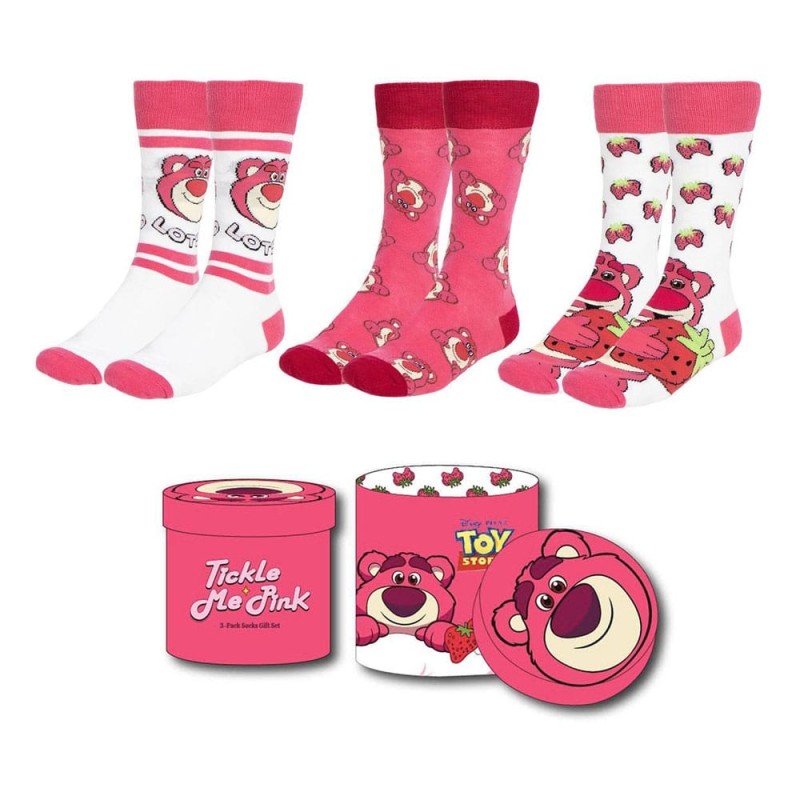Toy Story - Pack 3 paires de chaussettes 36-43